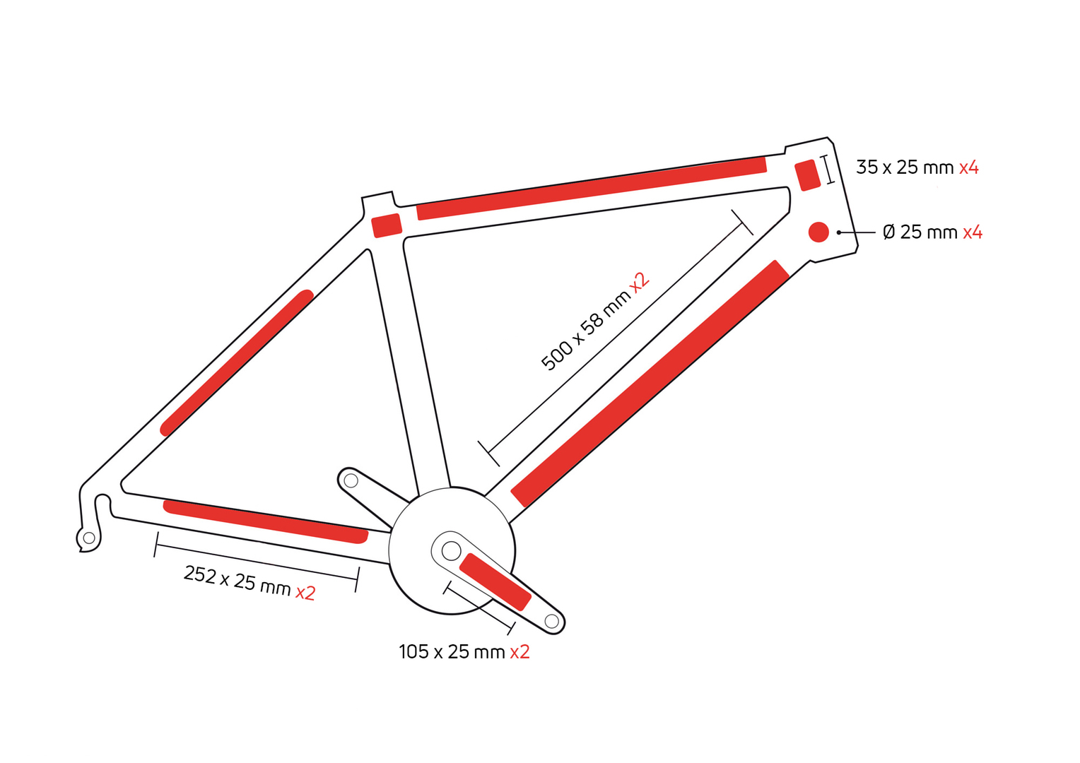 Zéfal Rahmenschutzfolie Skin Armor Matt L