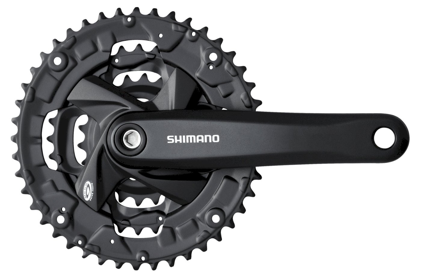 Shimano Kettenradgarnitur Acera FCM371 4-kant 44x32x22 Zähne schwarz 175 mm EFCM371E422XL