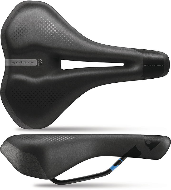 Sportourer City Sattel Max FLX Gel Flow Relaxed  L269 x B205 mm / 485 g Unisex SB-Verpacku