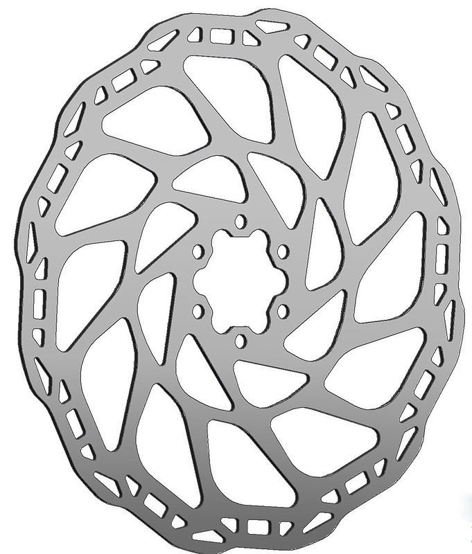 Esjot Bremsscheibe 6-Loch 203 mm  SB-Verpackung