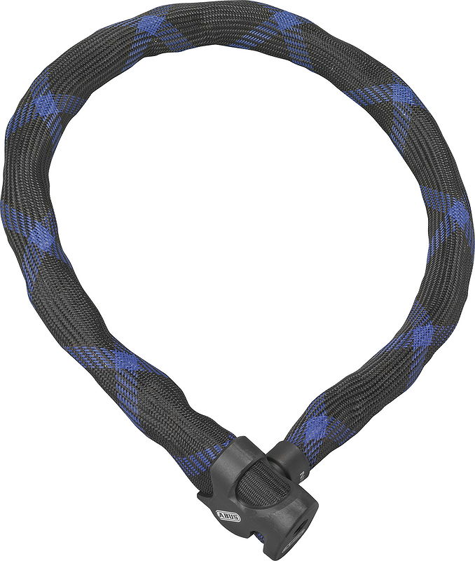 ABUS Kettenschloss Ivytex Chain Ivera 7210/110 7 mm schwarz/blau 110 cm