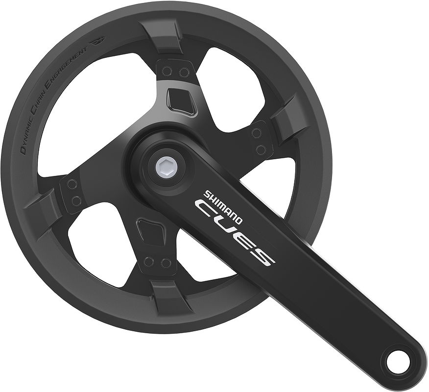 Shimano Kettenradgarnitur Cues FCU40001 4-kant 42 Zähne schwarz 175 mm EFCU40001EB2C