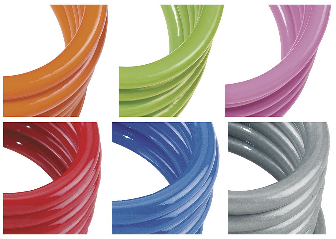 ABUS Zahlen-Kabelschloss 3406C/55 Color 6 mm farblich sortiert 55 cm