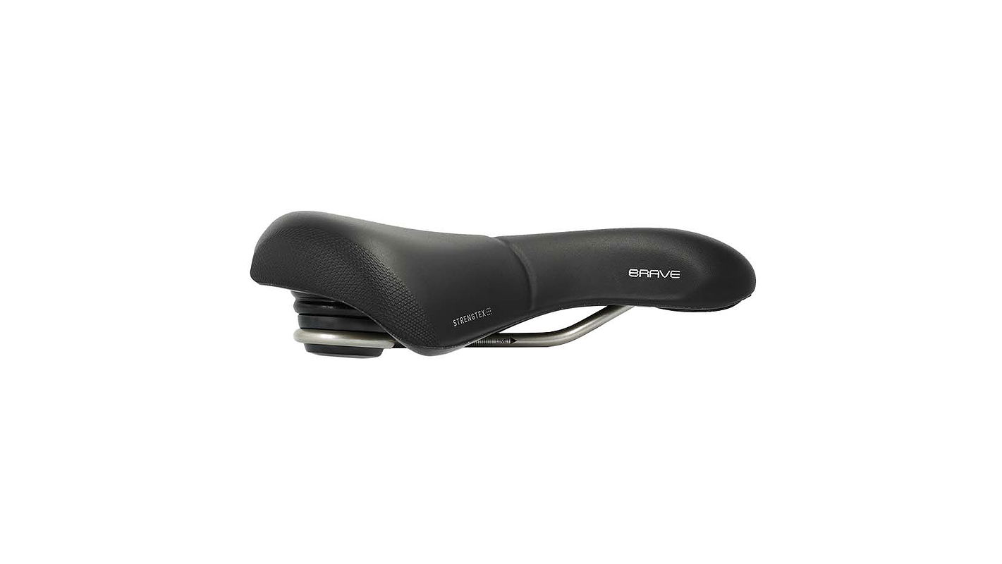 Selle Royal City Sattel Brave Stracciatella Relaxed 90°  L250  x  B230 mm / 640 g Unisex Model