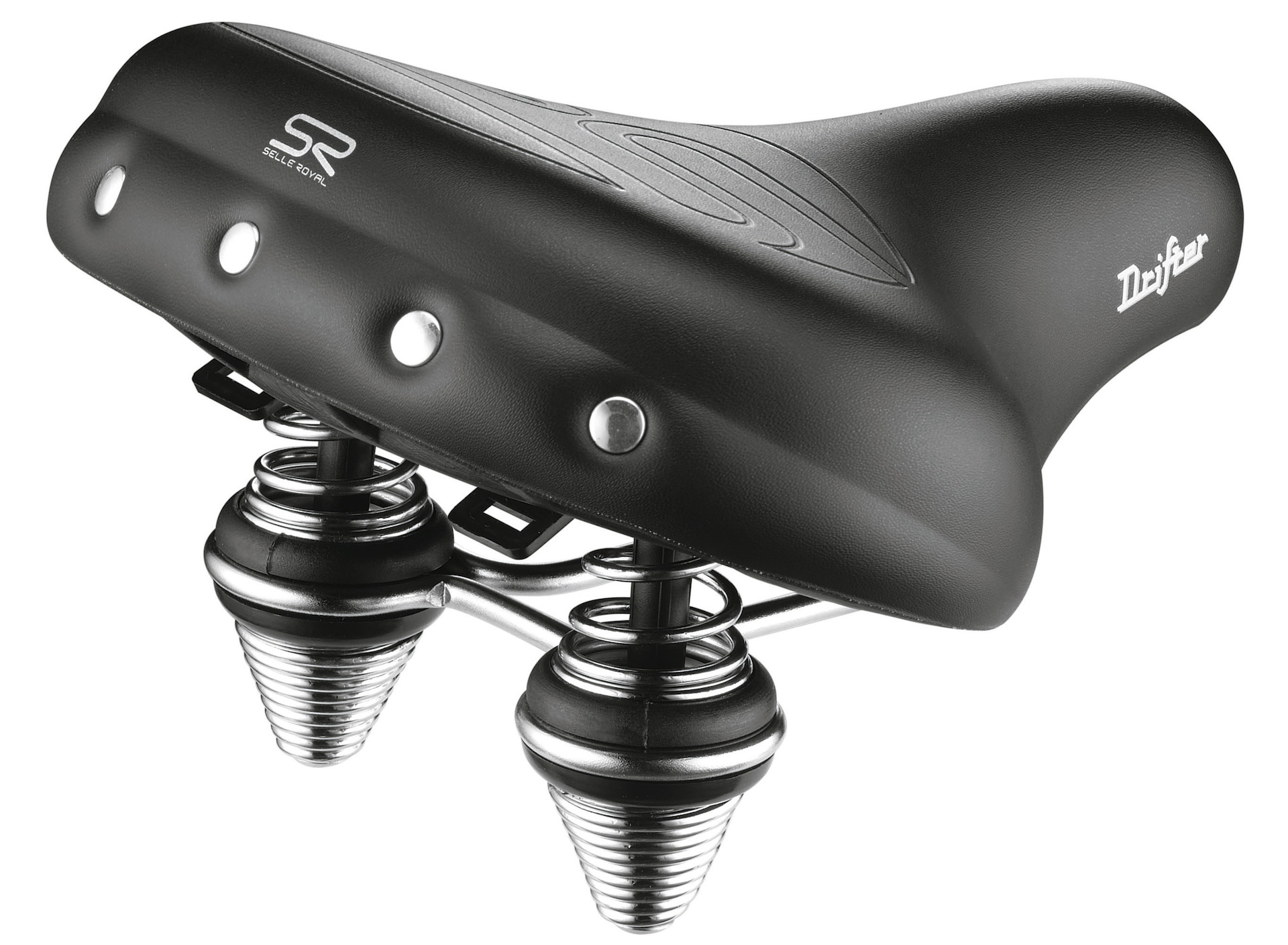 Selle Royal City Sattel Drifter Strengtex Relaxed 90° schwarz L270 x  B245 mm/ 1160 g Unisex