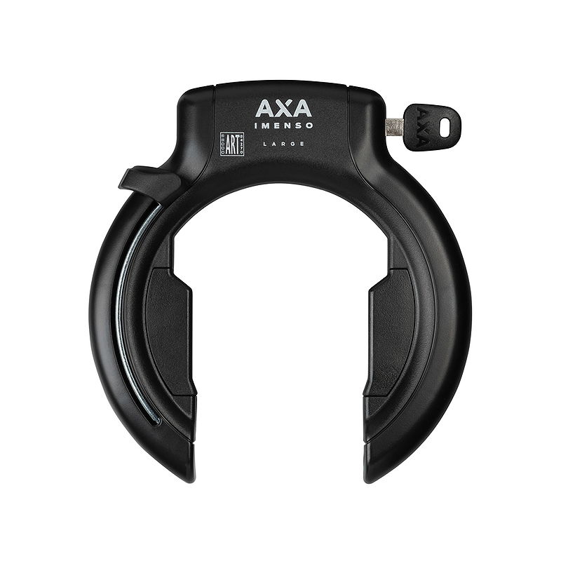 AXA Rahmenschloss Imenso Large NAZ 75 mm schwarz