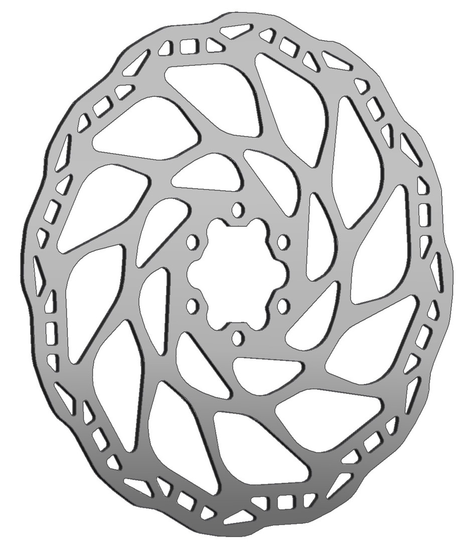 Esjot Bremsscheibe 6-Loch 180 mm  SB-Verpackung