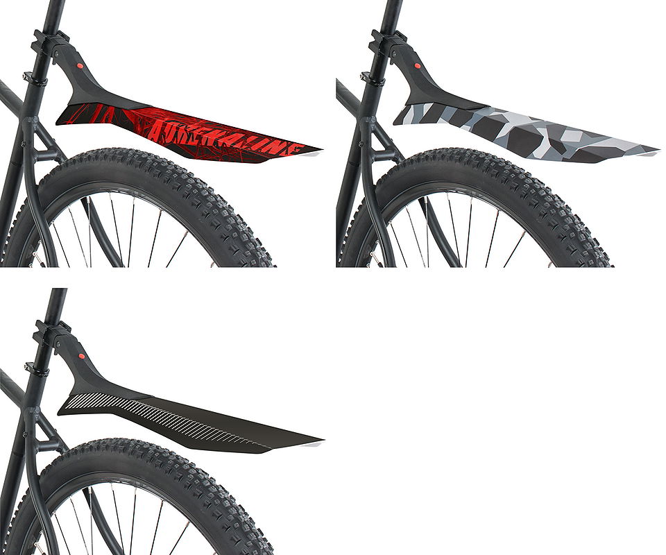 Hebie Hinterradspritzschutz SWAP Mix 3 Desings 26" - 29" 0724 E10