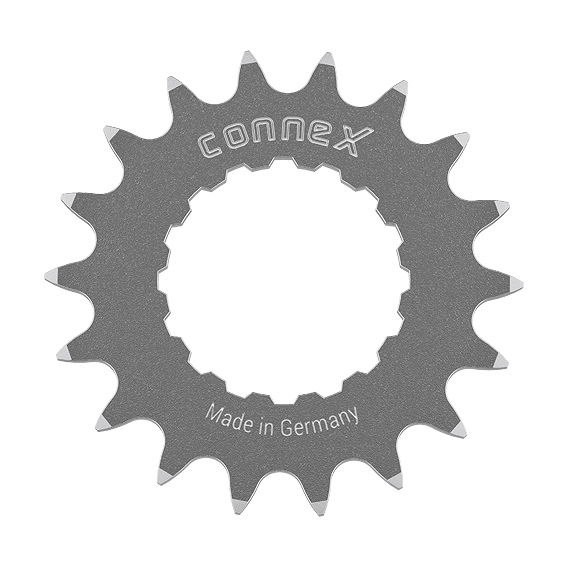Connex Ritzel für Bosch Gen 2 silber  1/2" x 3/32"+1/2" x 11/128"  18 Zähne