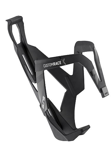 Elite Flaschenhalter Custom Race X schwarz matt , graphik schwarz