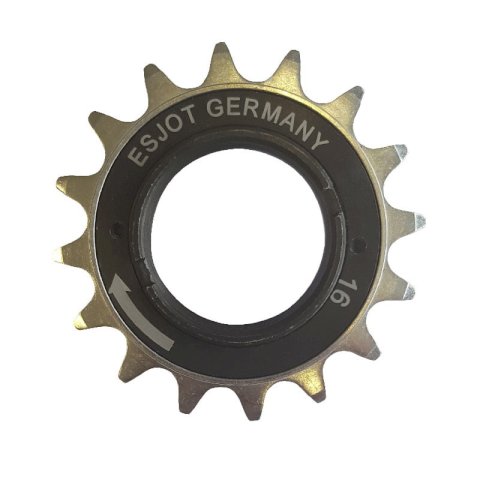 Esjot Schraubzahnkranz BMX Messing  1/2" x 1/8"  16 Zähne