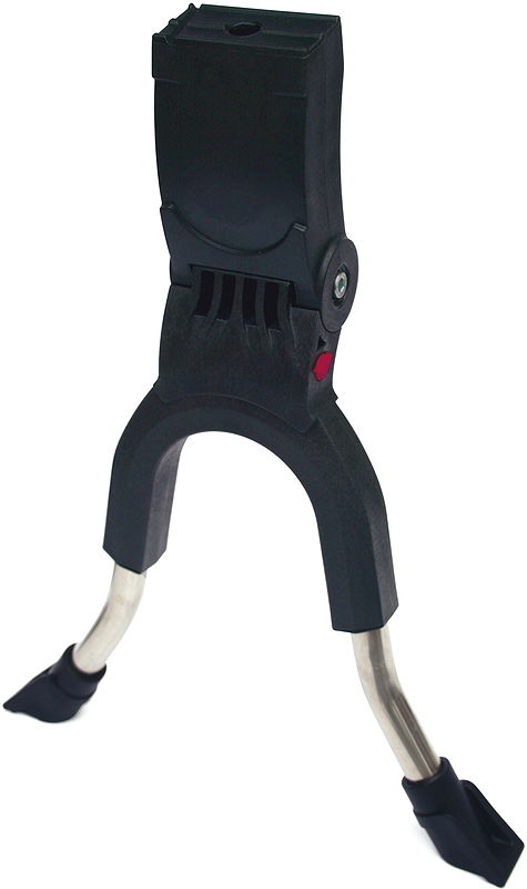 Hebie Zweibeinständer lite REX tm  schwarz/silber 24"- 29"