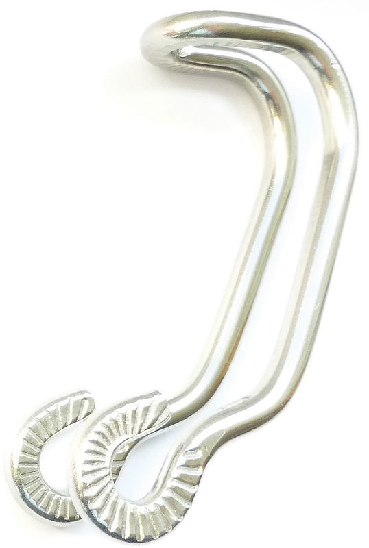 B&M Scheinwerferhalter Edelstahl, u-förmig 475DUPD