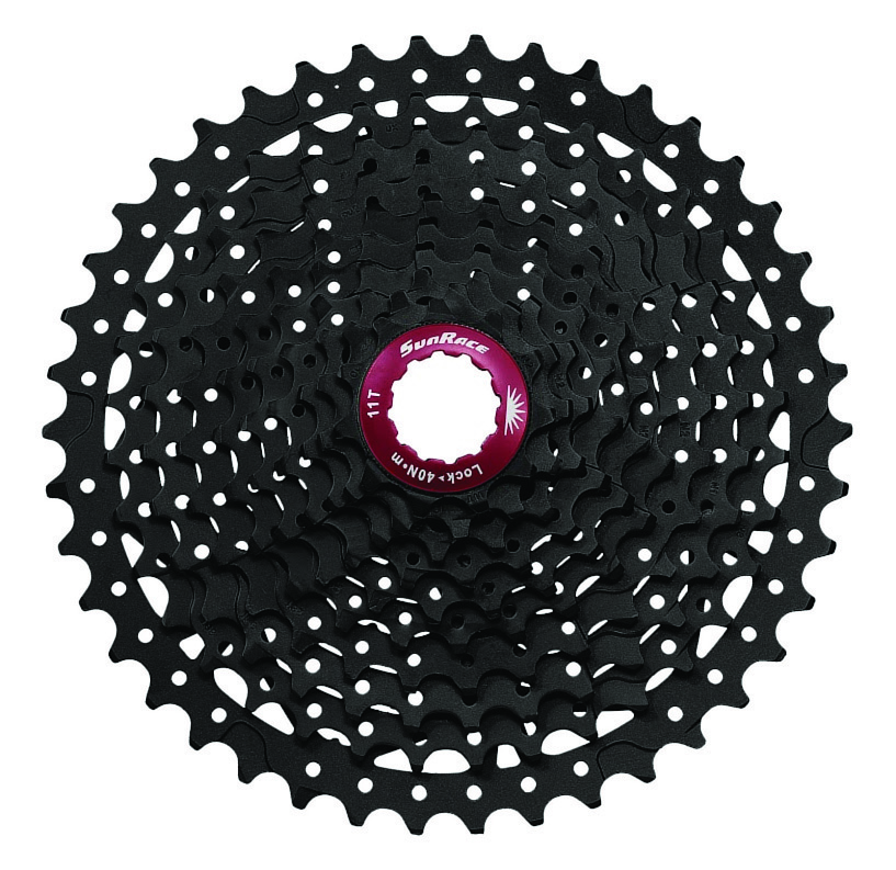 Sunrace Kassette 10-fach schwarz CSMX3TAZ-BOXB 11-46 Zähne