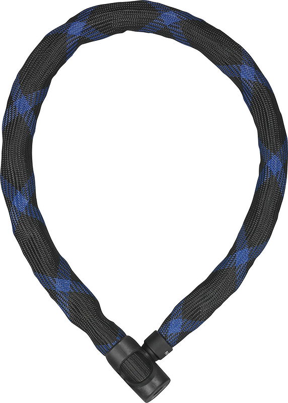 ABUS Kettenschloss Ivytex Chain Ivera 7210/85 7 mm schwarz/blau 85 cm