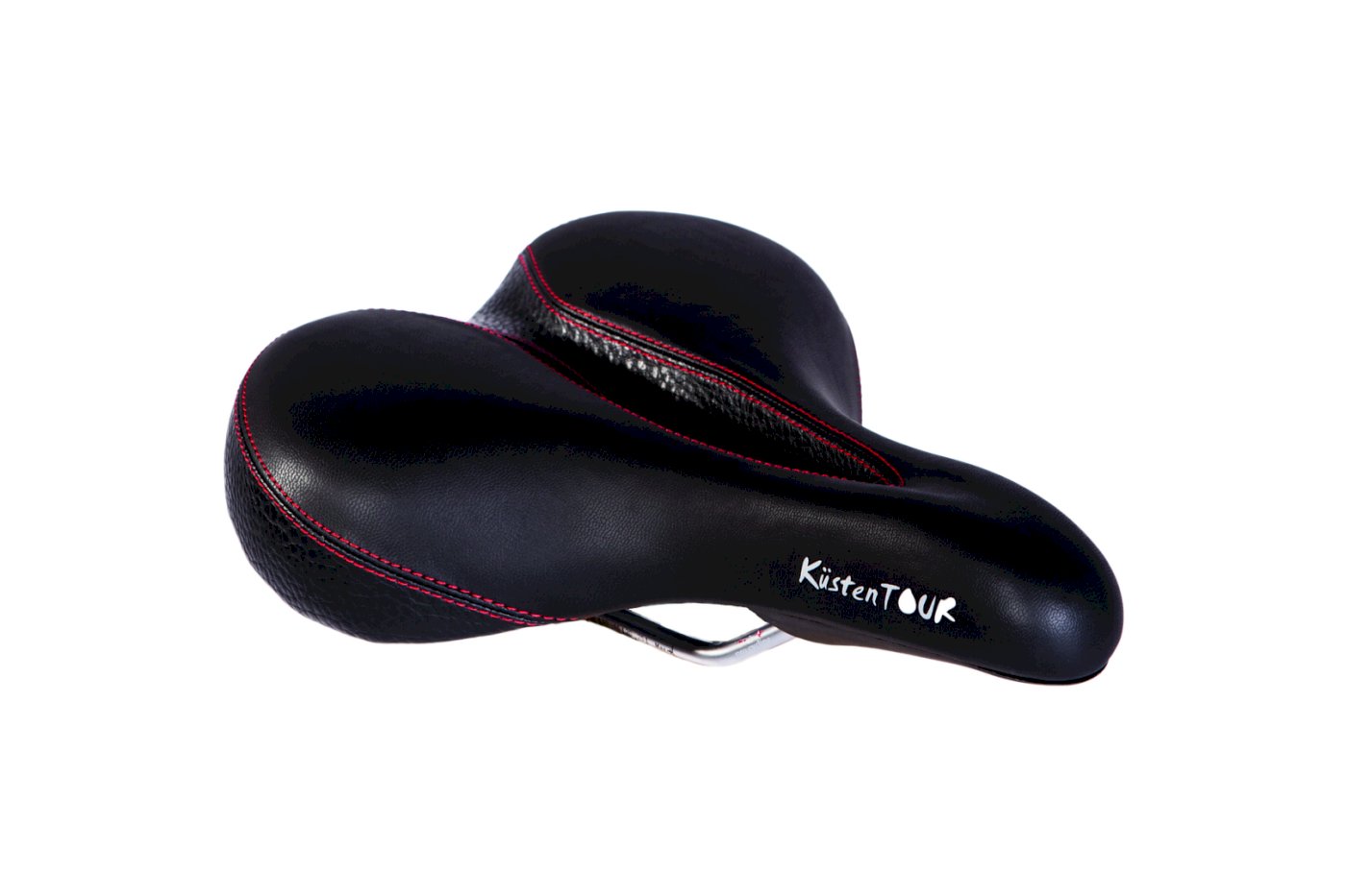 P&P City Sattel Küstentour Relaxed schwarz L263 x  B205 mm / 474 g Unisex