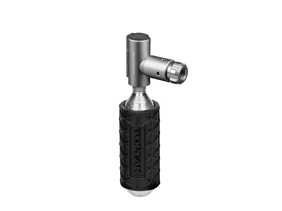 Topeak Kartuschenpumpe AirBooster schwarz/aluminium