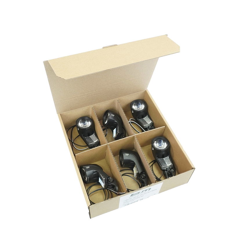 B&M E-Bike LED Scheinwerfer Lumotec Upp E schwarz 30 Lux 166/42/6-04 Werkstattverpackung