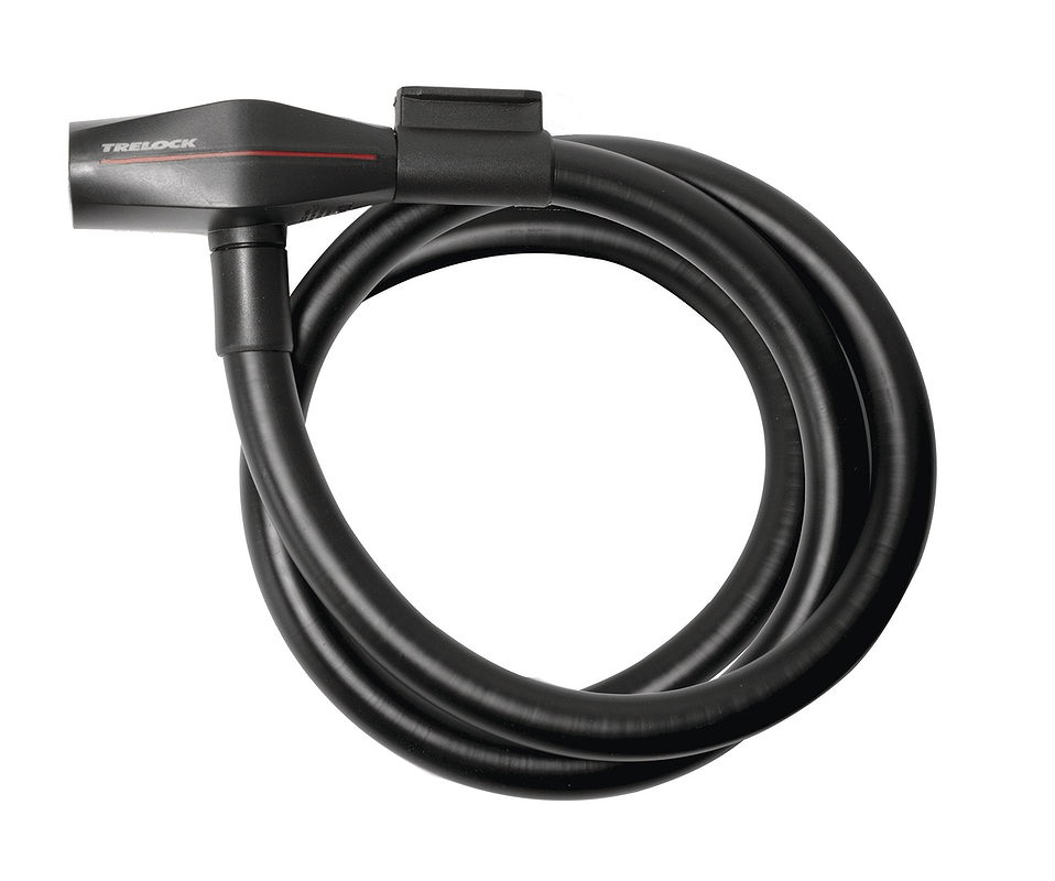 TRELOCK Kabelschloss KS 415 15 mm schwarz 110 cm
