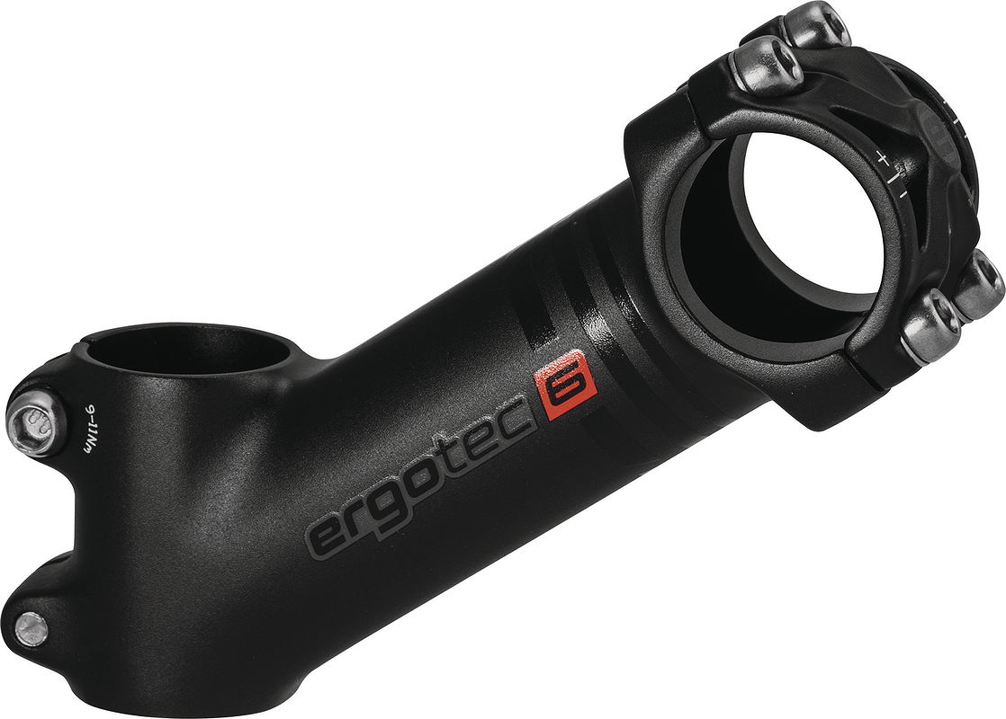 ergotec Ahead-Vorbau High Piranha 2 90 mm schwarz sand. 31,8 mm 1 1/8" 35°