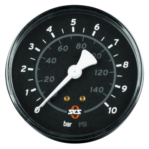 SKS Manometer 80 MM schwarz