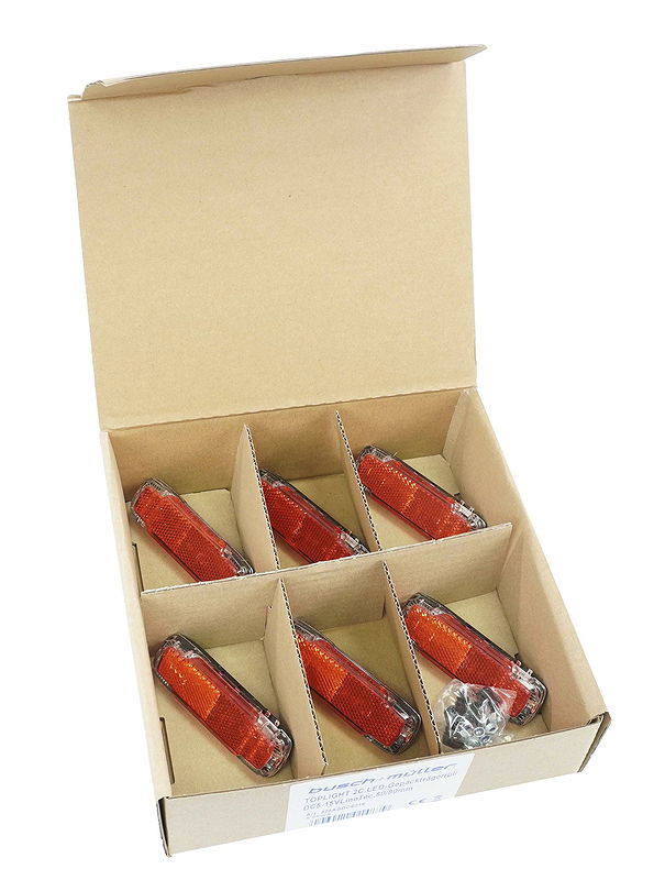 B&M LED E-Bike Rücklicht Toplight 2C E Variobolzen 50/80mm 326ASDC-02 Werkstattverpackung