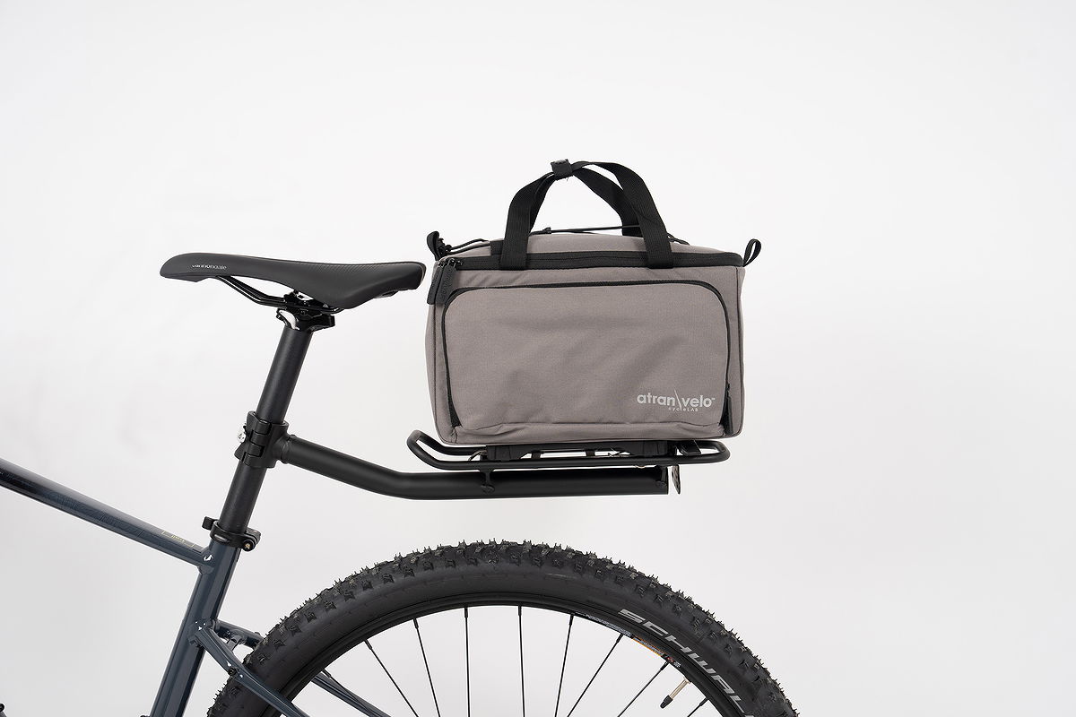 Atran Velo Gepäckträgertasche  ZAP Top Bag grau