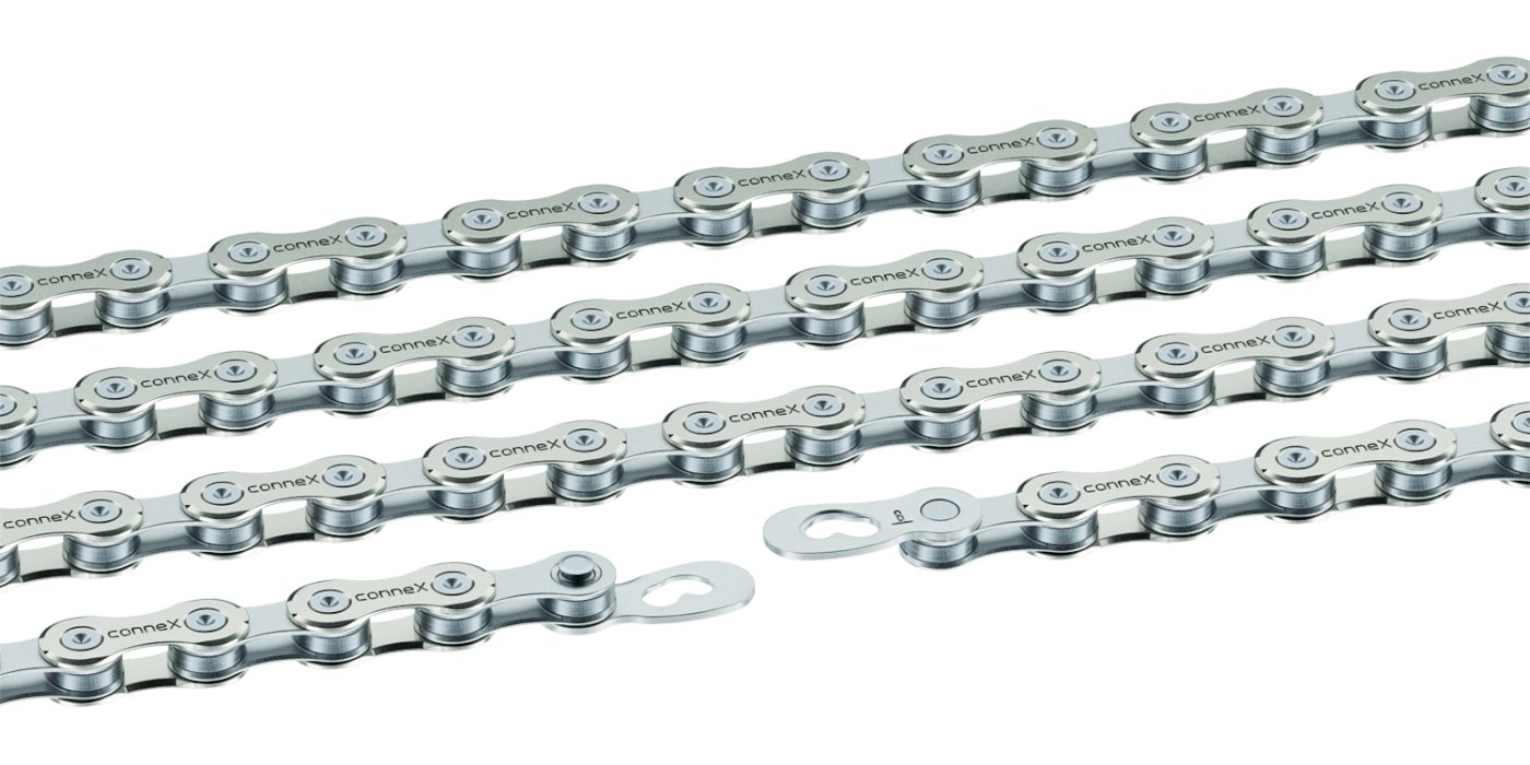 Connex E-Bike Kette 11sE 11-fach silber 132 Glieder, 1/2" x 11/128"