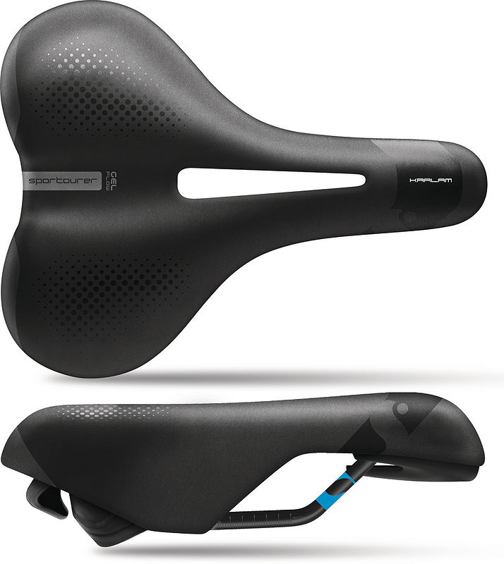 Sportourer City Sattel Kaalam Gel Flow Relaxed  L267 x B210 mm / 485 g Unisex SB-Verpacku