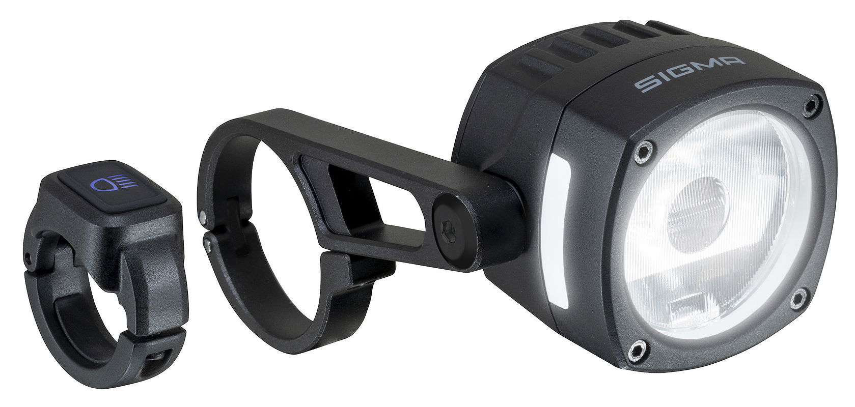 SIGMA E-Bike LED Scheinwerfer EOX FL 170 HB schwarz 170 Lux 47320