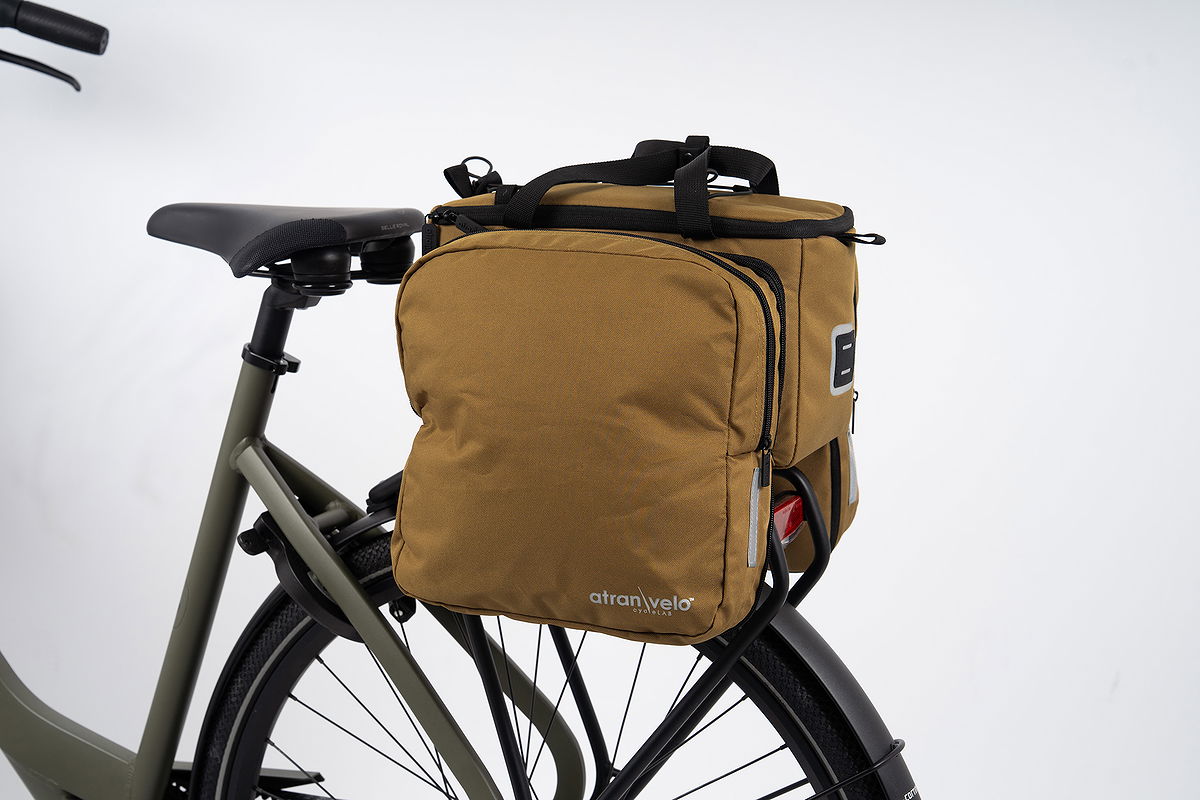 Atran Velo Gepäckträgertasche  ZAP Top Bag braun