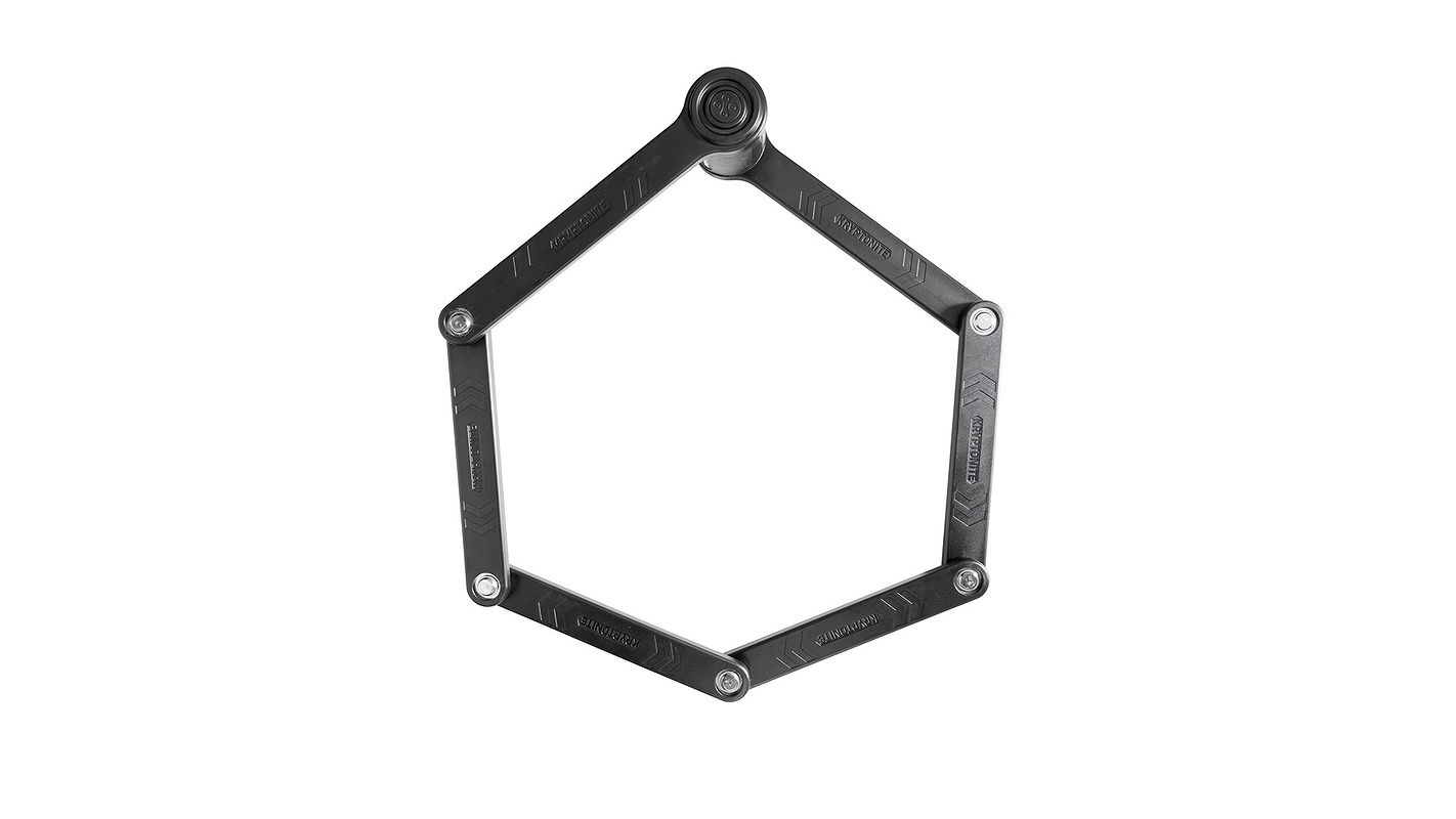 KRYPTONITE Faltschloss Keeper 510 schwarz 100 cm