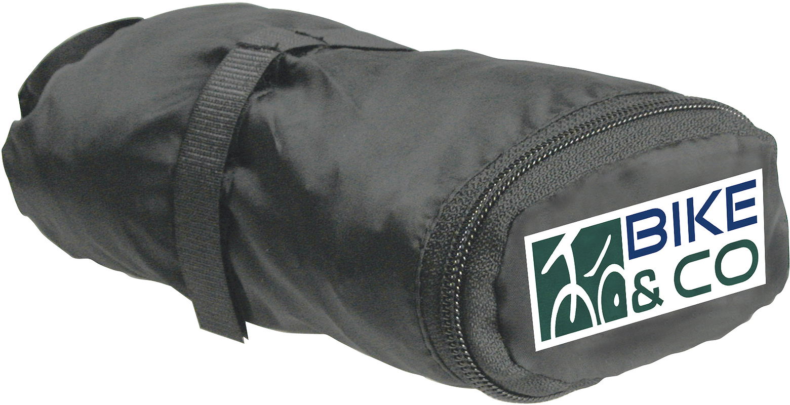 BIKE&CO Dokumenten-Satteltasche schwarz