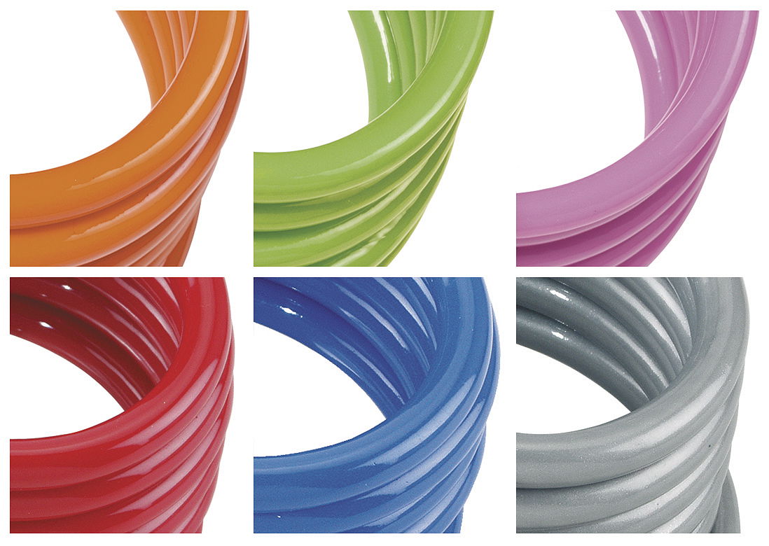 ABUS Zahlen-Spiralkabelschloss 3506C/120 color 6 mm farblich sortiert 120 cm