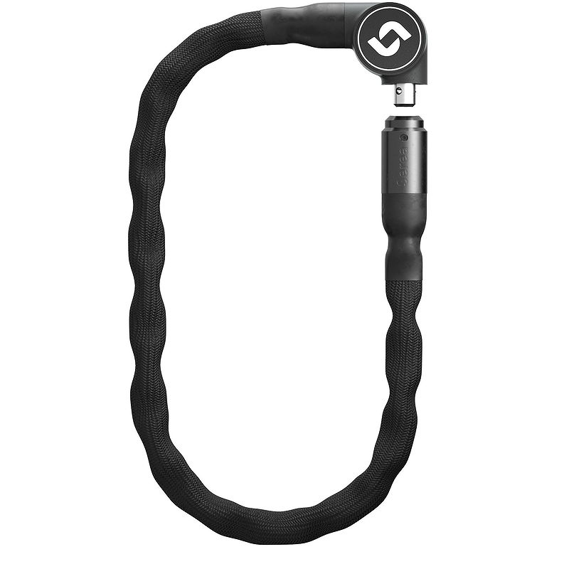 Serea Kettenschloss Bold 8 mm schwarz 100 cm