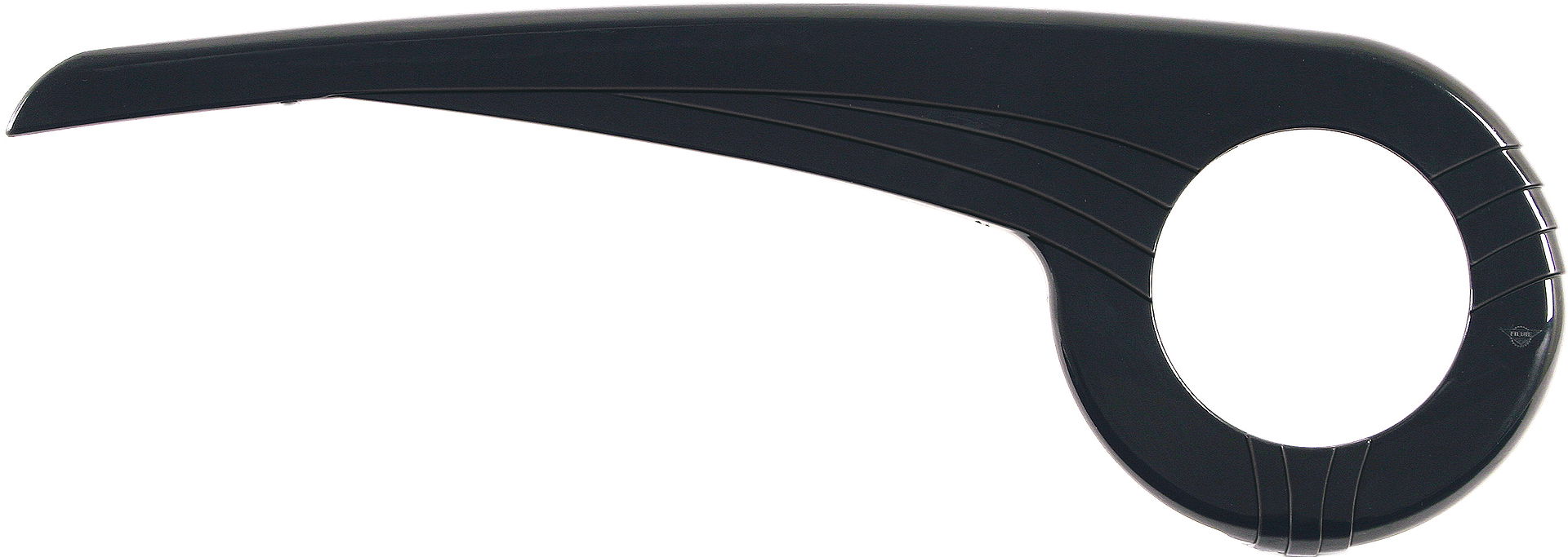 Hebie Kettenschutz 38 Zähne schwarz-hochglanzpoliert 0342 E1