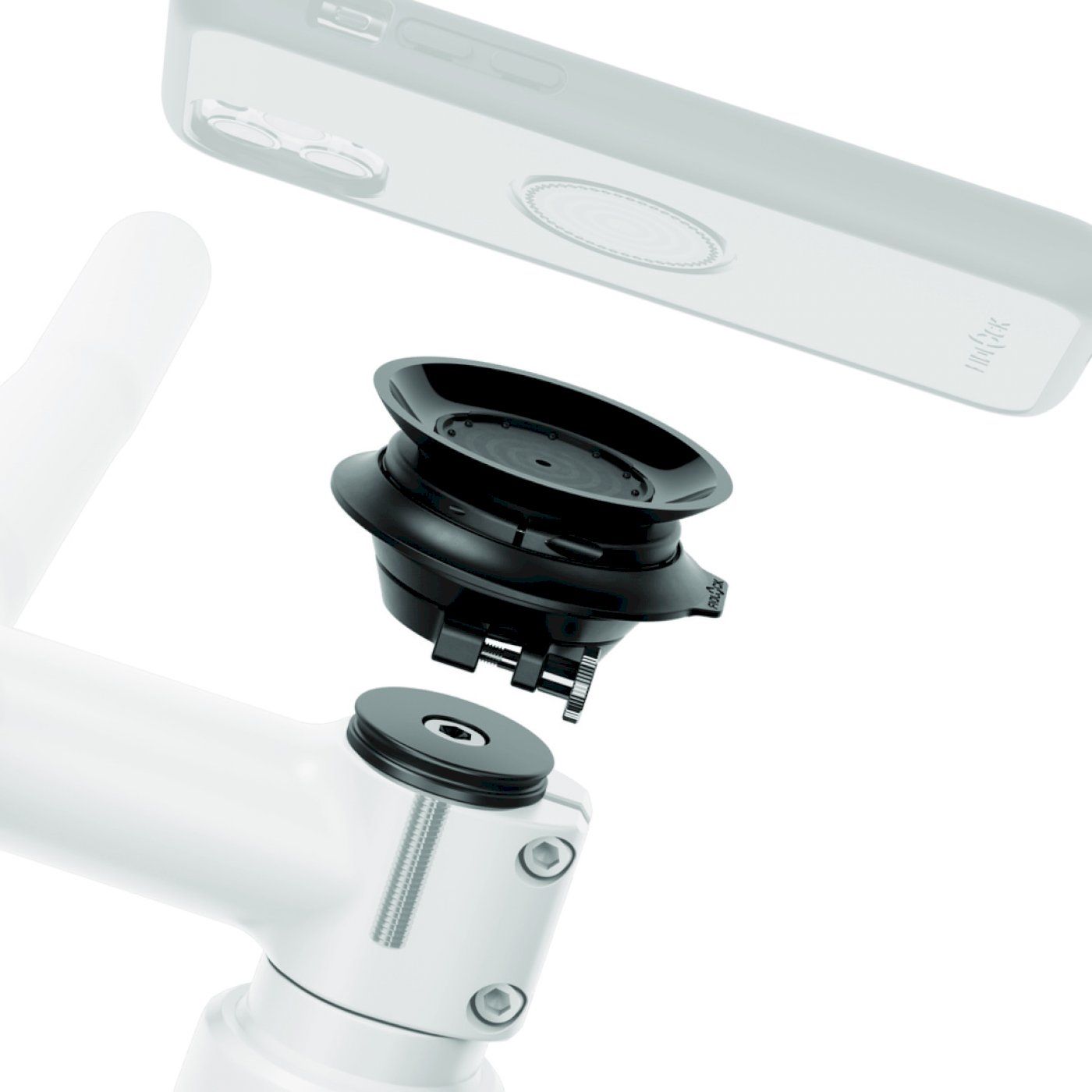 FIDLOCK Smartphonehalter VACUUM ahead cap base für Vorbaumontage schwarz