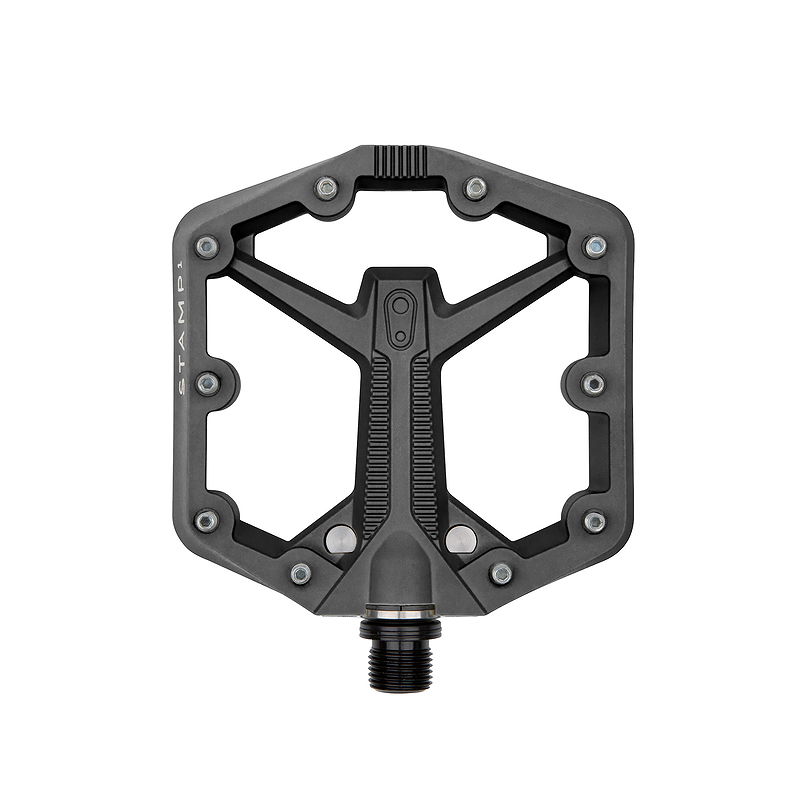 crankbrothers Plattformpedal Stamp 1 Gen 2 Large Größe L 43-49 schwarz  SB-Verpackung