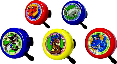 Reich Kinder-Glocke Crazy Animals 22,2 mm sortiert