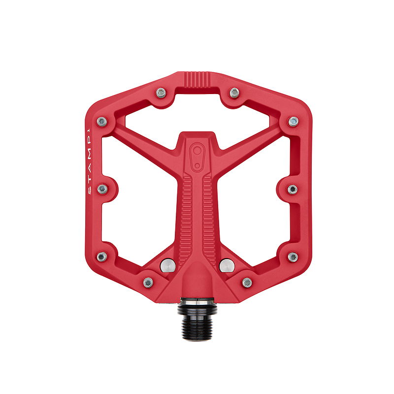crankbrothers Plattformpedal Stamp 1 Gen 2 Small Größe S 37-43 rot  SB-Verpackung