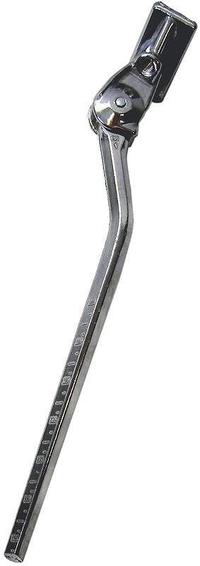 Pletscher Mittelbauständer ESGE Standard metallic-silber 28"/ 325 mm