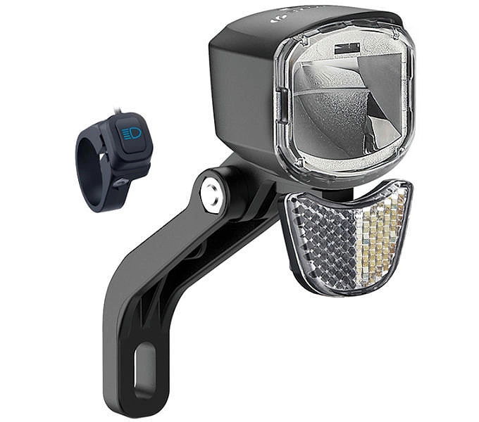 Litemove E-Bike LED Scheinwerfer RX-E90 schwarz 90 Lux RX-E90