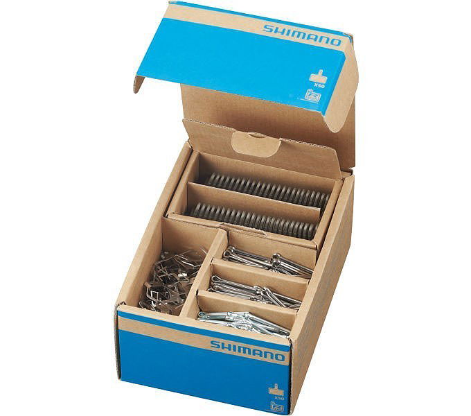 Shimano Scheibenbremsbeläge B05S-RX Resin EBPB05SRXCS Montageverpackung a 50 Paar