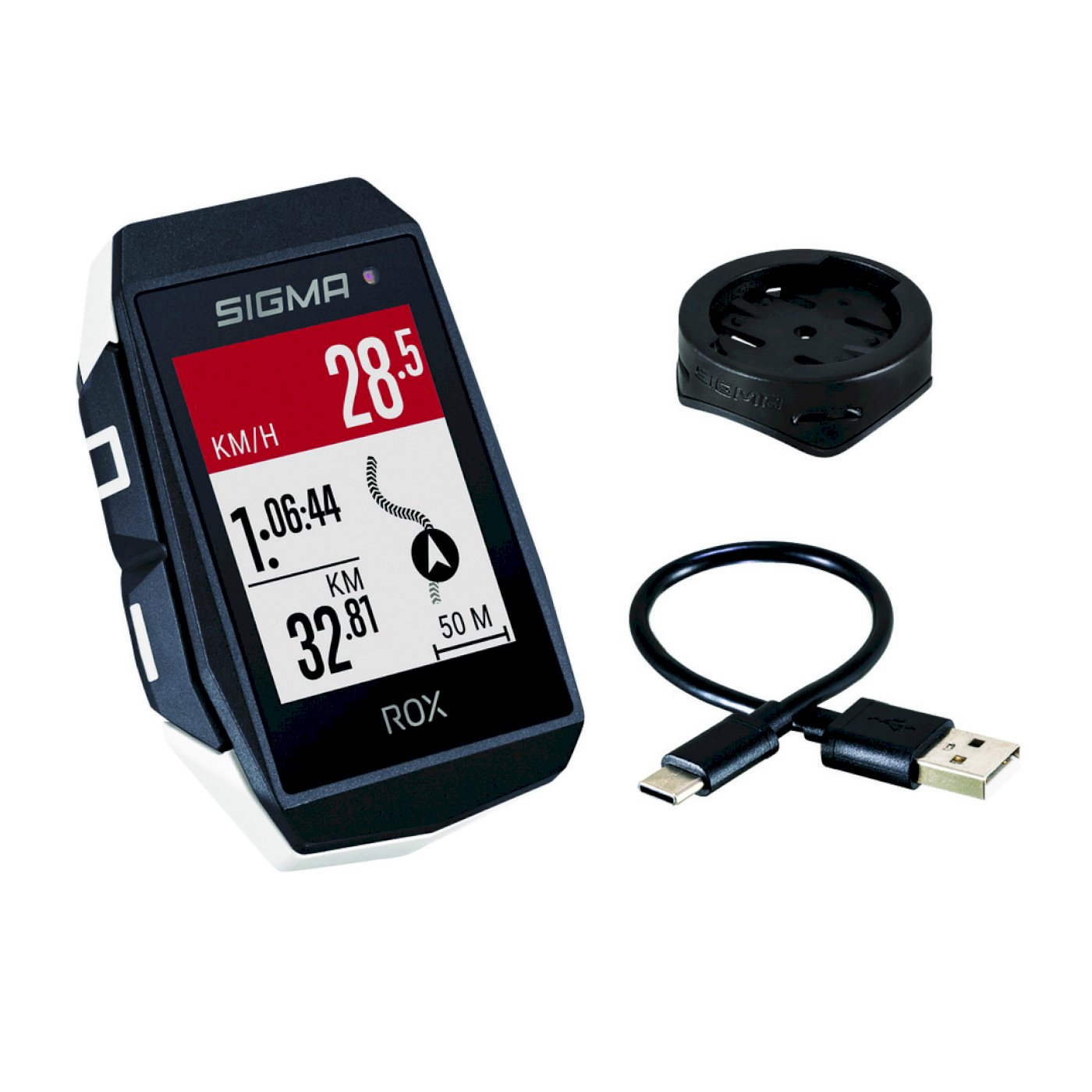 SIGMA GPS Radcomputer ROX 11.1 EVO weiß 01031