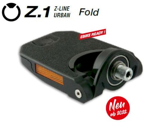 by.schulz Falt Pedal Z.1 Urban Fold schwarz  SB-Verpackung