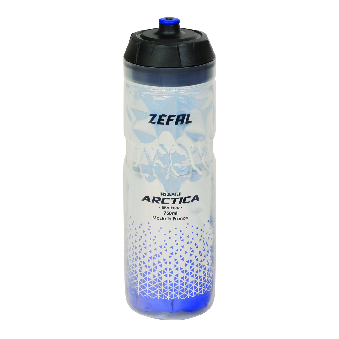 Zéfal Thermo Trinkflasche Arctica silber/blau 0,75 L
