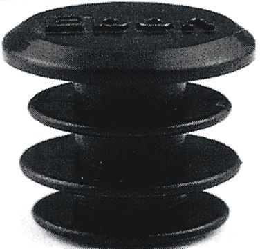 Lenkerendstopfen Universal schwarz