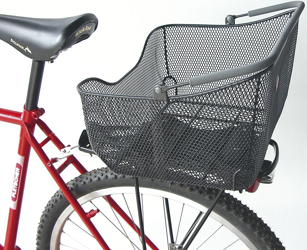 Pletscher HR-Festmontagekorb Deluxe metallic-grau easy-fix